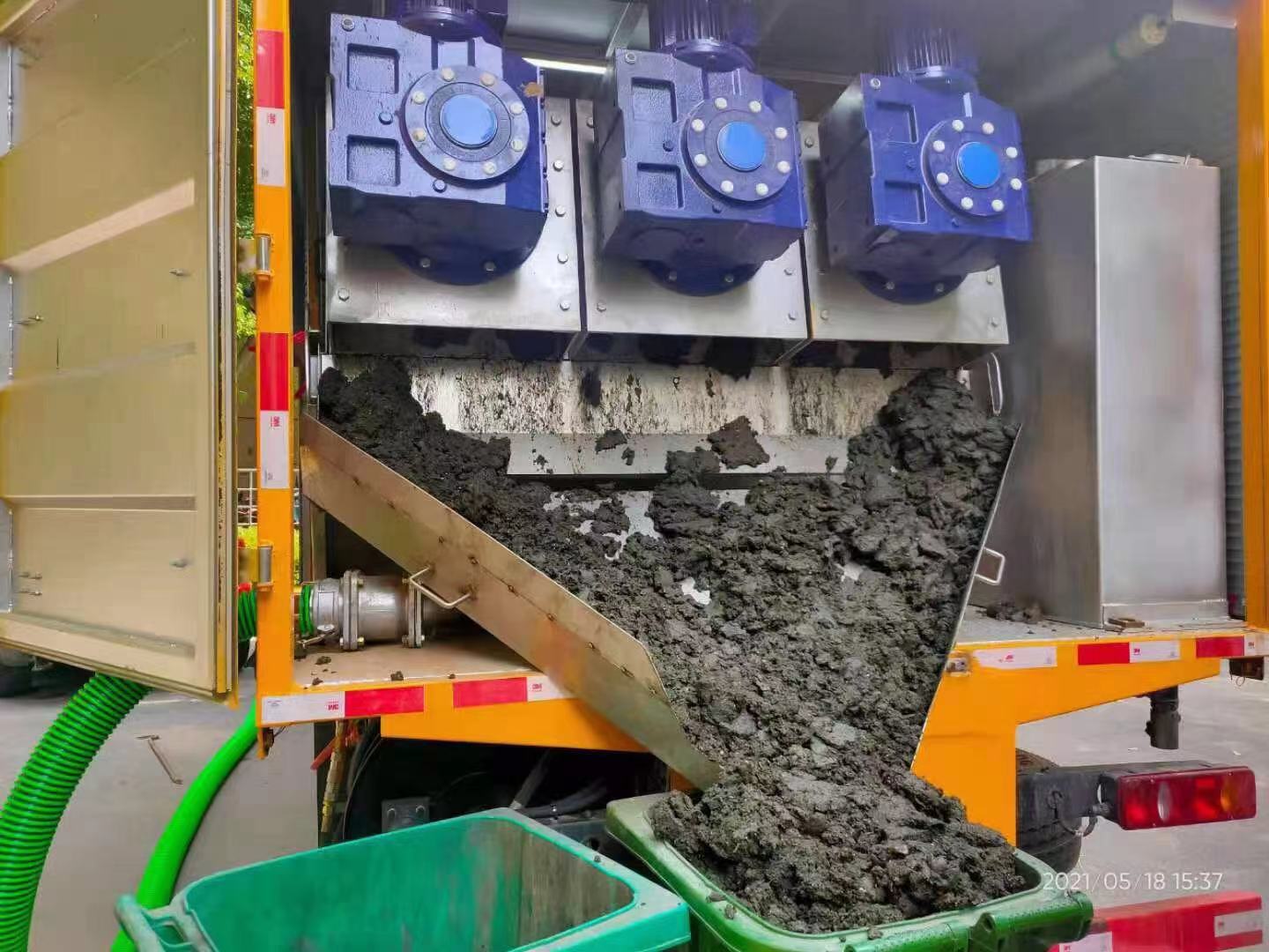 涞水化粪池清掏城市维护站-泥浆净化干湿分离处理